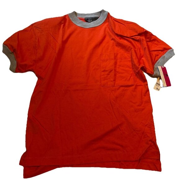 Lizwear Stripe It Rich Orange Short Set Size Large NOS - Picture 2 of 11